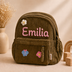 KIKY BABY – Personalisierter Kinderrucksack mit Namensstickerei
