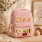 KIKY BABY – Personalisierter Kinderrucksack mit Namensstickerei